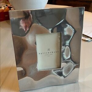 Pottery Barn Metal Silver-tone Frame